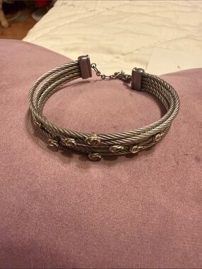 Charriol  Cable Wire Multi-Strand Bracelet